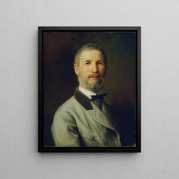 Johann Baptist Reiter - Selbstportrt mit 60 Jahren.webp