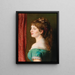 La deuxième épouse de l'artiste, Anna Josefa Theresia Brajer - Johann Baptist Reiter — framed artwork on a wall