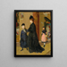 window shopping on Schleifmühlgasse, at the corner of Wienstrasse - Johann Baptist Reiter — framed artwork on a wall