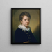 Johann Baptist Lampi, nieto del artista - Johann Baptist von Lampi el Viejo — cuadro enmarcado en la pared