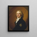 El Rey Gustavo IV Adolfo - Johann Baptist von Lampi el Viejo — cuadro enmarcado en la pared