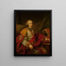 retrato de un dignatario - Johann Baptist von Lampi el Viejo — cuadro enmarcado en la pared