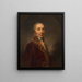 Joseph von Sonnenfels - Johann Baptist von Lampi the Younger — framed artwork on a wall
