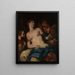 Cleopatra - Johann Carl Loth — cuadro enmarcado en la pared
