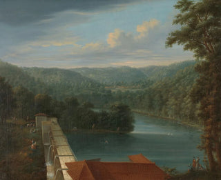Johann Christian Vollerdt - The Water Reservoirs the socalled Bends in Belgrade Forest.webp