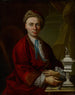 retrato del orfebre Johann Friedrich Baer - Johann Daniel Heimlich — vista de la obra