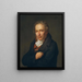 Consejero de justicia Guillaume Mila - Johann Erdmann Hummel — cuadro enmarcado en la pared