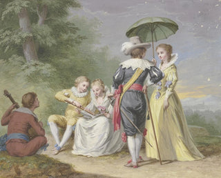 Johann Friedrich August Tischbein - Musizierende Gesellschaft am Waldrand.webp