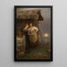 The love letter - Johann Friedrich Engel — framed artwork on a wall