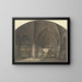 Antigua capilla de casa de Riedhfe - Johann Friedrich Morgenstern — cuadro enmarcado en la pared