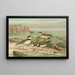 Charadrius dubius Scop - Johann Friedrich Naumann — framed artwork on a wall