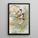 Emberiza intermedia Michahelles Emberiza palustris Savi Emberiza pyrrhuloides Pall - Johann Friedrich Naumann — cuadro enmarcado en la pared