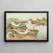Larus minutus Pall Larus ridibundus Larus melanocephalus - Johann Friedrich Naumann — framed artwork on a wall