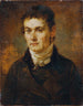 Hombre con corbata blanca - Johann Georg Edlinger — vista de la obra