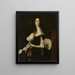 Retrato de Michael Lolien - Johann Georg Haintz — cuadro enmarcado en la pared