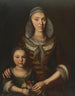 Joven mujer y niño - Johann Georg Koch — vista de la obra