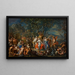 Bacchus y Ariadne - Johann Georg Platzer — cuadro enmarcado en la pared
