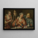Cour - Johann Georg Platzer — framed artwork on a wall