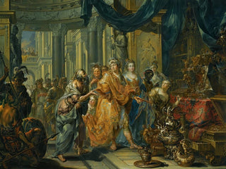 Johann Georg Platzer - Croesus And Solon.webp