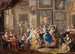 Escena de danza con interior de palacio - Johann Georg Platzer — vista de la obra