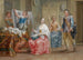 The disturbed lovers - Johann Georg Platzer — artwork view