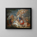 La Mise au tombeau du Christ - Johann Georg Platzer — framed artwork on a wall