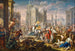 Marcus Curtius - Johann Georg Platzer — vista de la obra