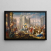 Marcus Curtius - Johann Georg Platzer — cuadro enmarcado en la pared