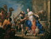 Reproduction Rebekka at the well - Johann Georg Platzer — artwork view