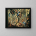 La revanche de Samson - Johann Georg Platzer — cuadro enmarcado en la pared