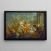 L'enlèvement d'Hélène - Johann Georg Platzer — cuadro enmarcado en la pared