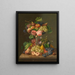 Fruit Still Life Painting - Johann Georg Seitz — framed artwork on a wall