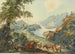 Escena rural en el lago de Brienz - Johann Georg Volmar — vista de la obra