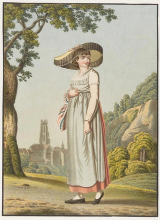 Johann Georg Volmar - Paysanne Fribourgeoise de la partie romande du Canton.webp