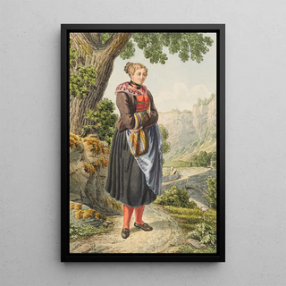 Johann Georg Volmar - Paysanne du Canton de Basle.webp