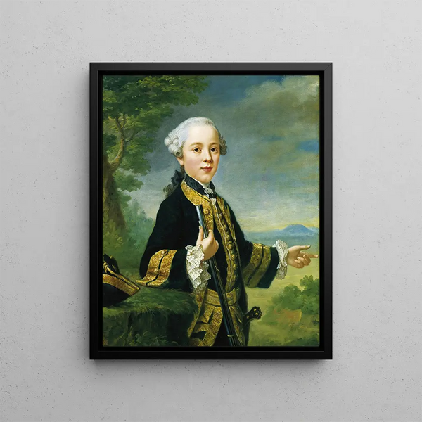 Johann Georg Ziesenis - Portrait of Justinian Theodor Friedrich von Holzhausen.webp