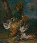 Naturaleza muerta con un urogallo - Johann Georg de Hamilton — vista de la obra