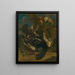 He lives with the deaf - Johann Georg de Hamilton — framed artwork on a wall