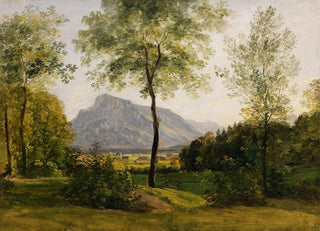 Johann Georg von Dillis - Landschaft mit dem Untersberg bei Salzburg.webp