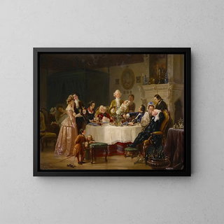 Johann Geyer - Celebration after the Baptism.webp