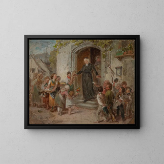 Johann Grund - Der Geburtstag des Landpfarrers.webp