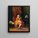 Violoncellista - Johann Hamza — cuadro enmarcado en la pared