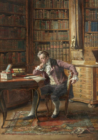 Johann Hamza - The library.webp