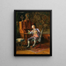 El sello - Johann Hamza — cuadro enmarcado en la pared
