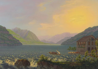 Johann Heinrich Bleuler the Younger - Brunnen am Vierwaldtstttersee.webp