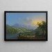 Lucerne Painting - Johann Heinrich Bleuler the Younger — framed artwork on a wall