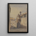 Vista de Ariccia - Johann Heinrich Hasselhorst — cuadro enmarcado en la pared