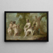 The Bath of Diana - Johann Heinrich Keller — framed artwork on a wall