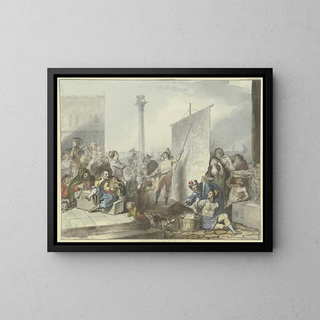 Johann Heinrich Ramberg - Bnkelsnger auf der Piazetta in Venedig.webp