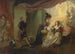 Olivia Maria and Malvolio Painting from Twelfth Night Act III Scene iv - Johann Heinrich Ramberg — artwork view